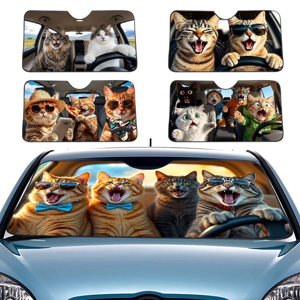 Car Accessories Window - Protetor Solar Automotivo para Para-brisa e