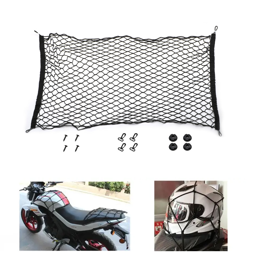 Car Cargo Net Trunk - Rede de armazenamento universal para motocicleta,
