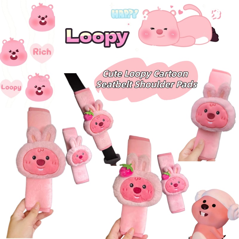 Car Accessories Cute - Pelúcia fofa de castor Loopy, boneco