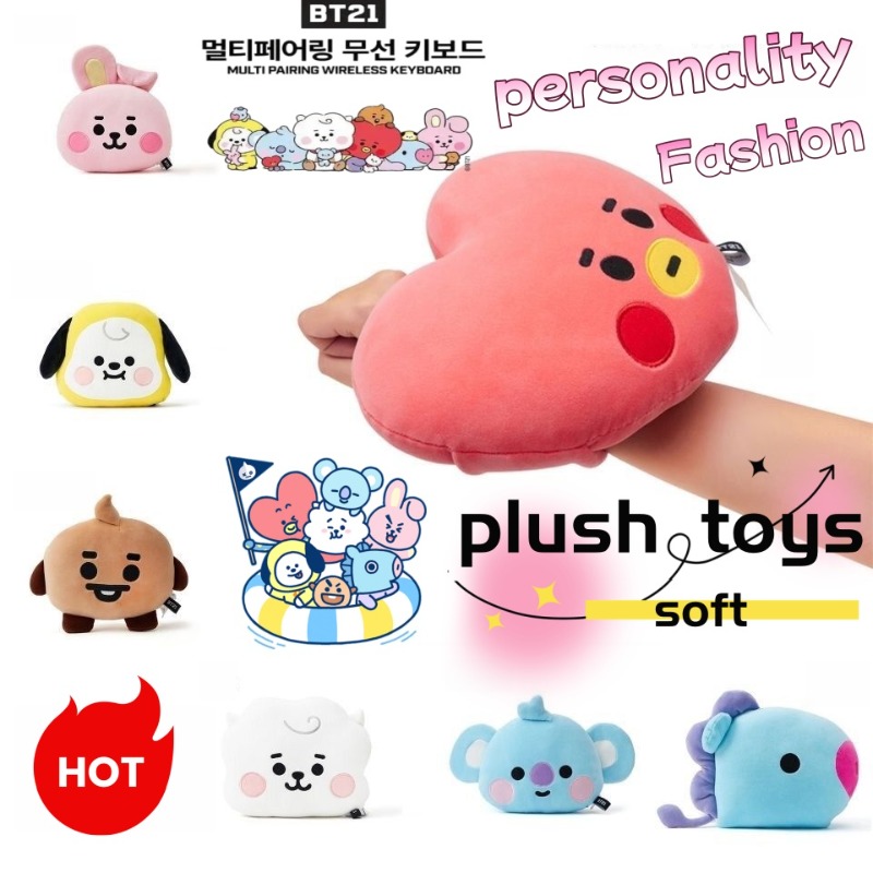 Car Accessories Cute - Almofada em Forma de Rosto BT21,