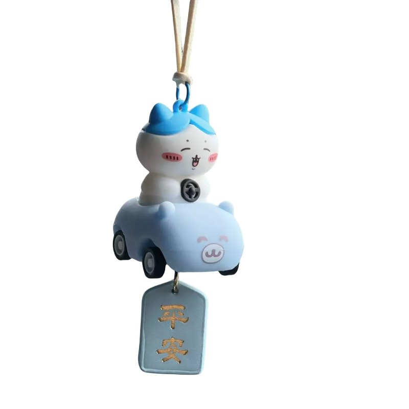Car Accessories Mirror Hanging - Adorável Enfeite de Carro Temático Chiikawa