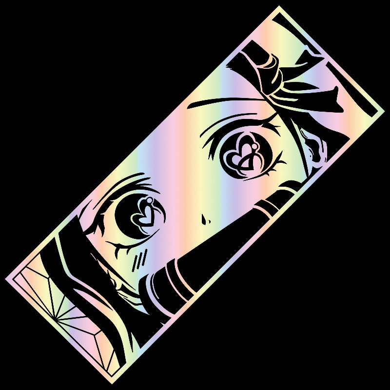 Car Accessories Window - Adesivo de carro de desenho animado,