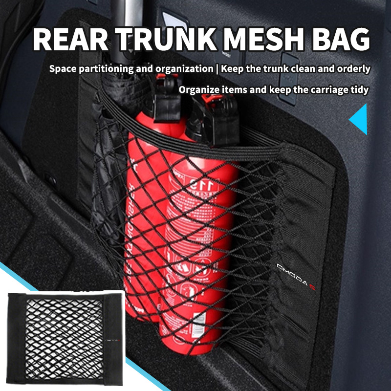 Car Cargo Net Trunk - Para Chery Omoda: Organizador de Porta-Malas