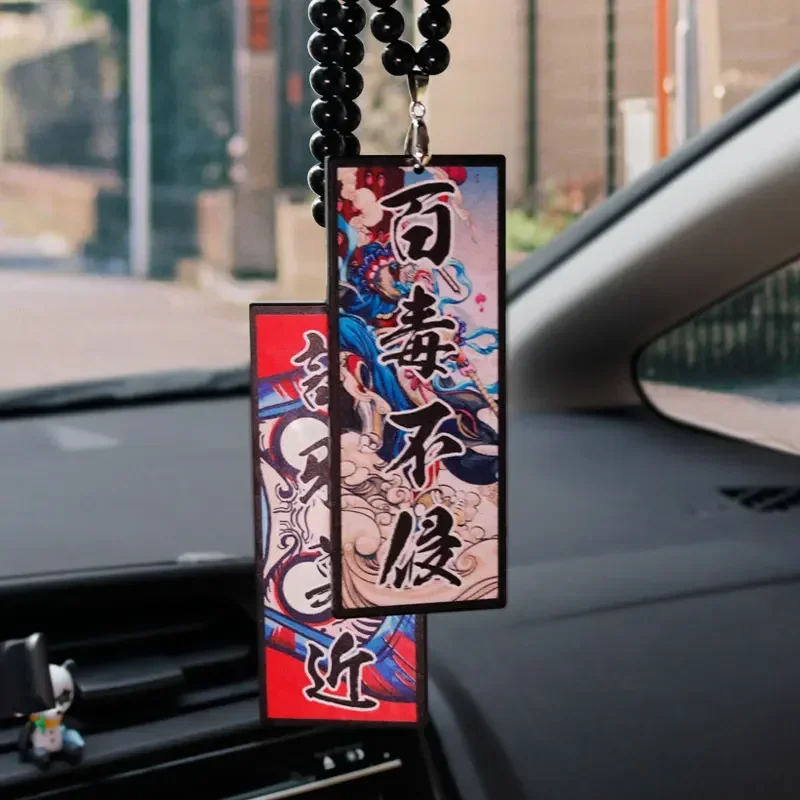 Car Accessories Mirror Hanging - Hotsticker-Pingente De Espelho Retrovisor Acrílico Frisado,