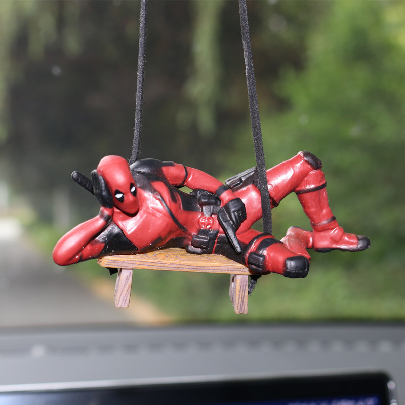 Car Accessories Mirror Hanging - Marvel deadpool espelho retrovisor do carro