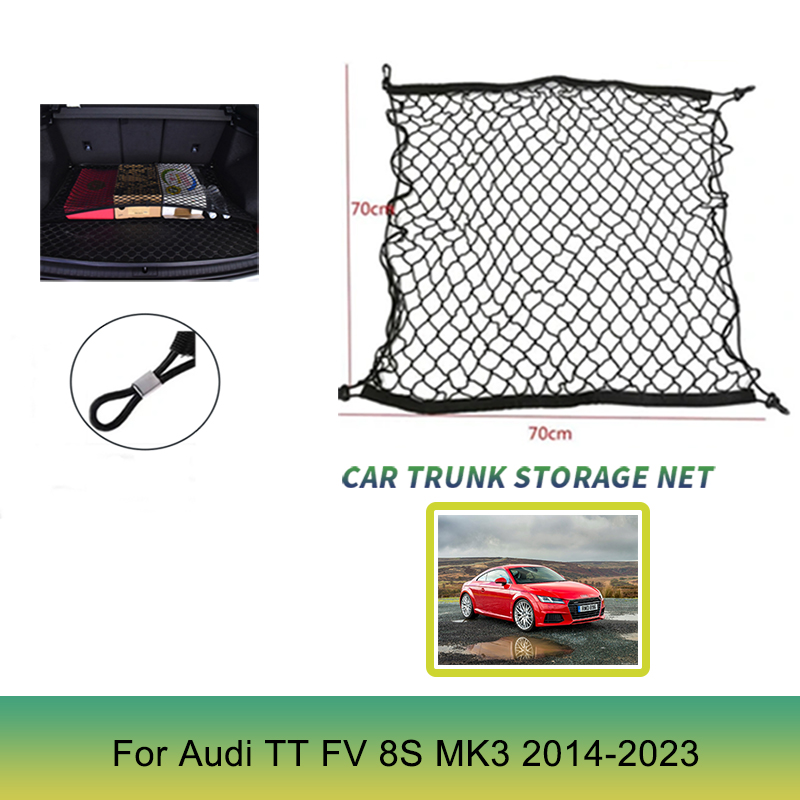 Car Cargo Net Trunk - Rede de porta-malas de carro, 4