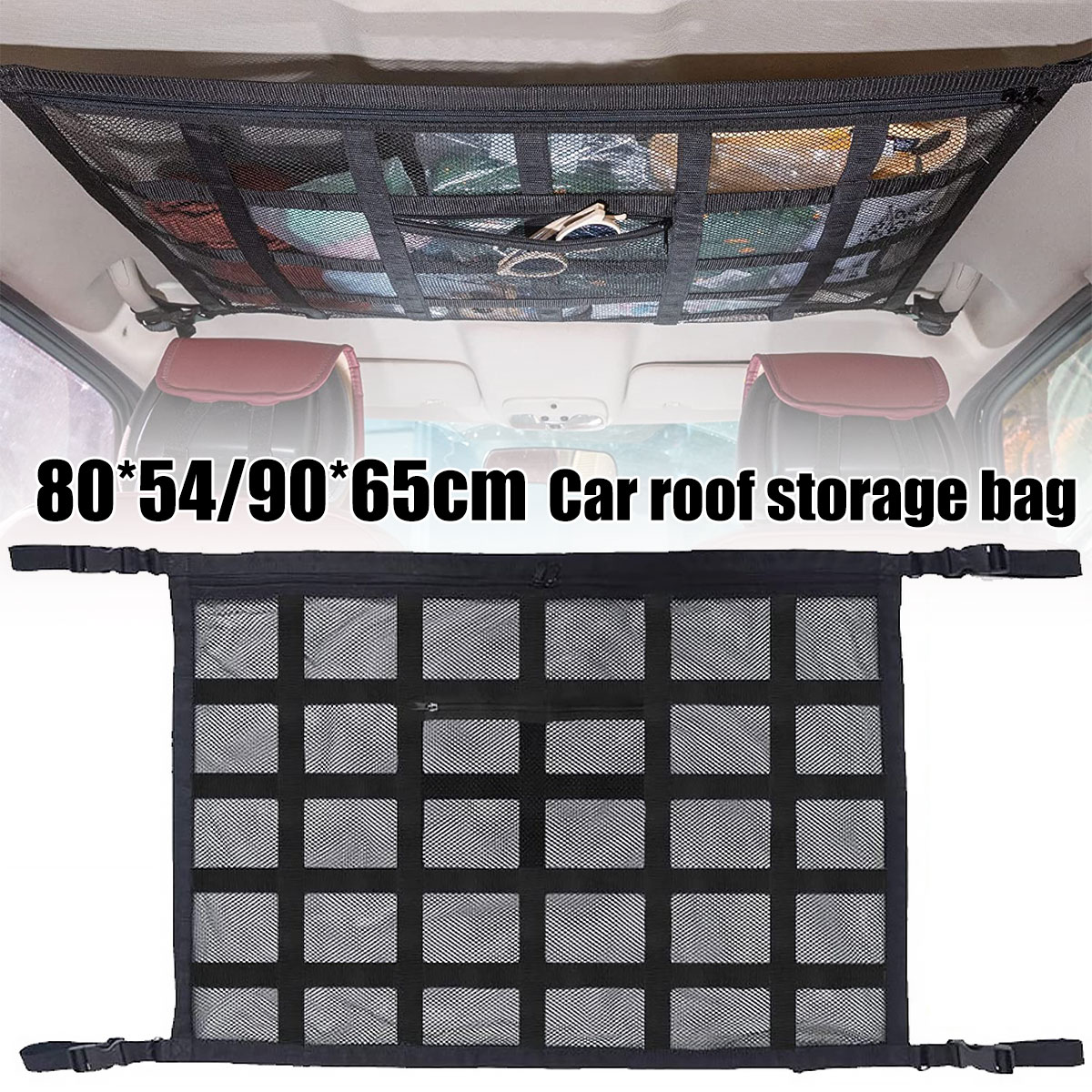 Car Cargo Net Trunk - Rede de carga para teto de
