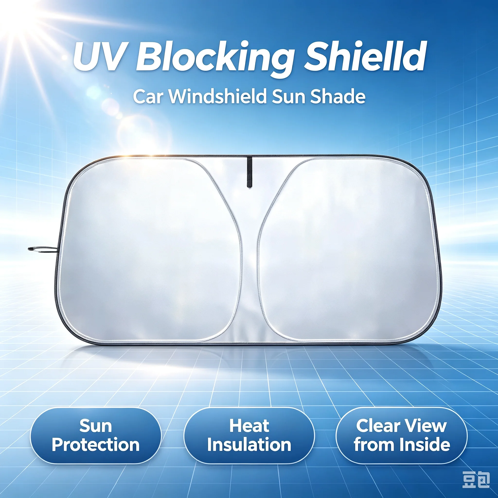 Car Accessories Window - Protetor solar para janela dianteira do