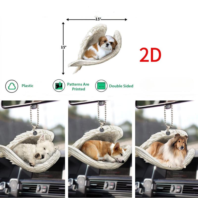 1*Pingente Criativo de Anjo Do - Car Accessories Mirror Hanging avaliação e preço