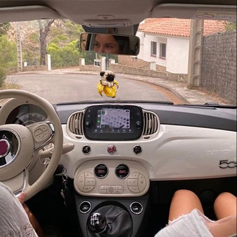 Mini Two-Sided Pendurado Carro - Car Accessories Mirror Hanging avaliação e preço