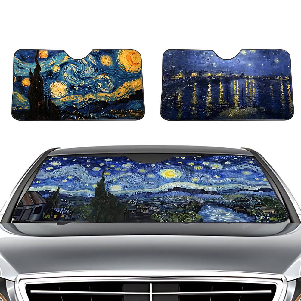 Noite estrelada v-van g-ghh pá - Car Accessories Window avaliação e preço
