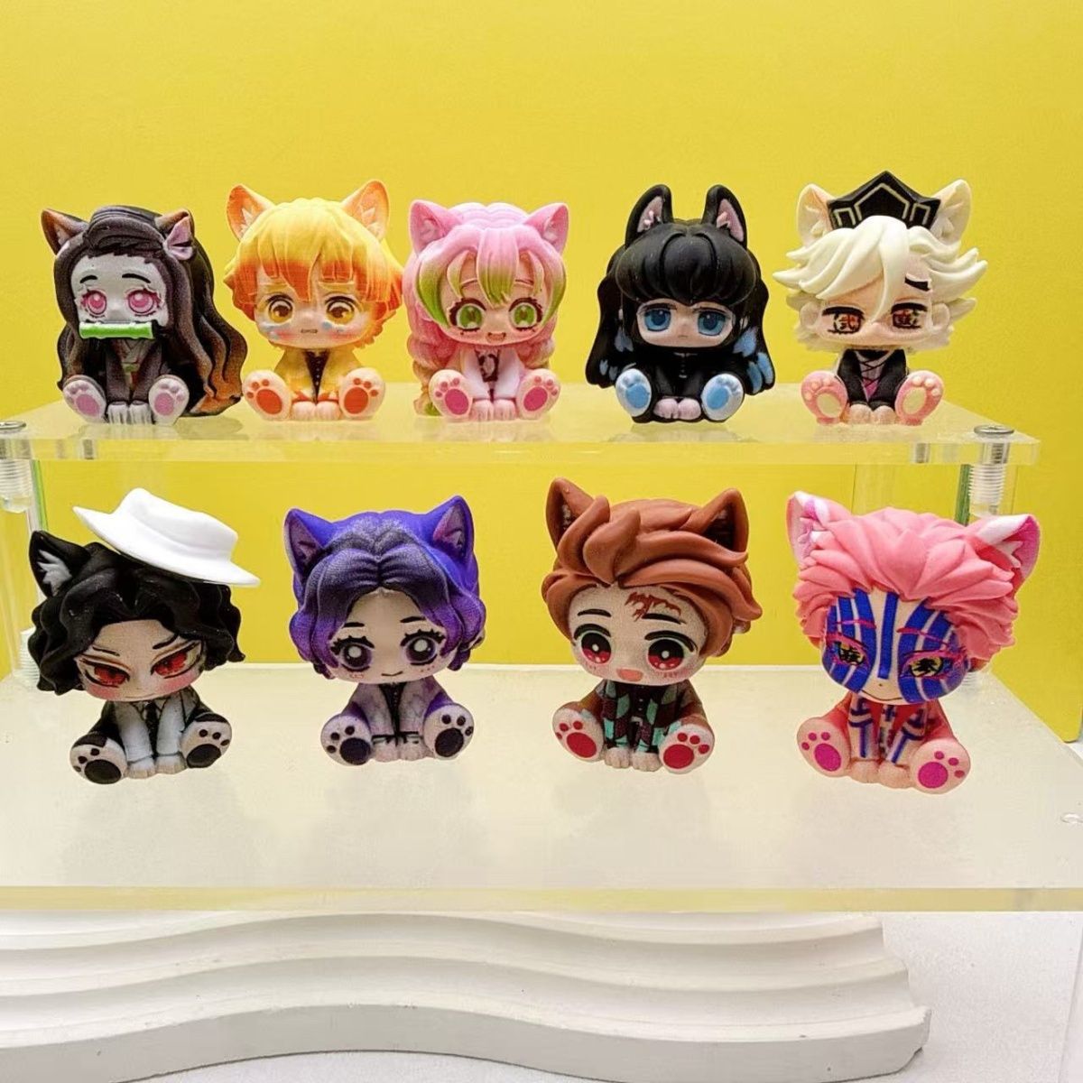 Figurinha Chibi Fofa de Demon  - Car Accessories Cute avaliação e preço