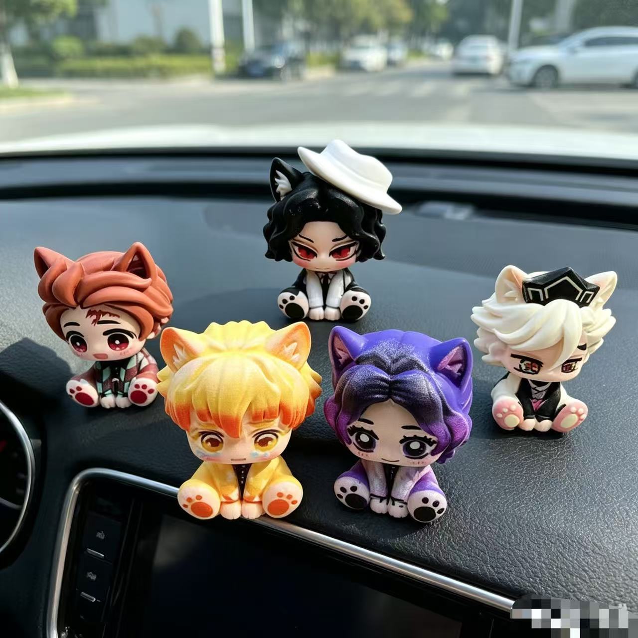 Figurinha Chibi Fofa de Demon  - Car Accessories Cute avaliação e preço