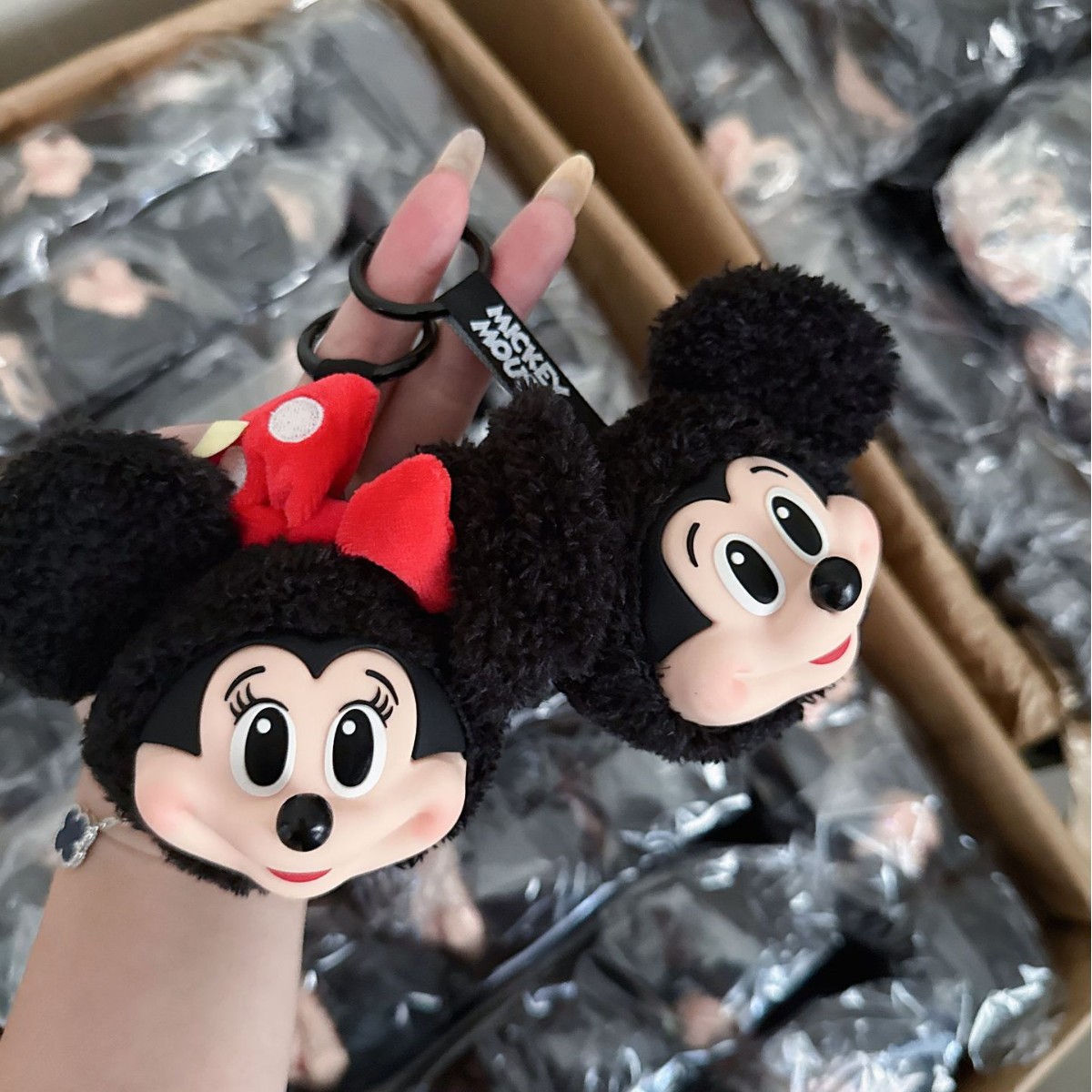 Mickey minnie boneca de pelúci - Car Accessories Cute avaliação e preço