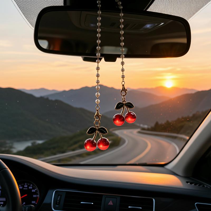 1Pç Pingente de Espelho Retrov - Car Accessories Mirror Hanging avaliação e preço