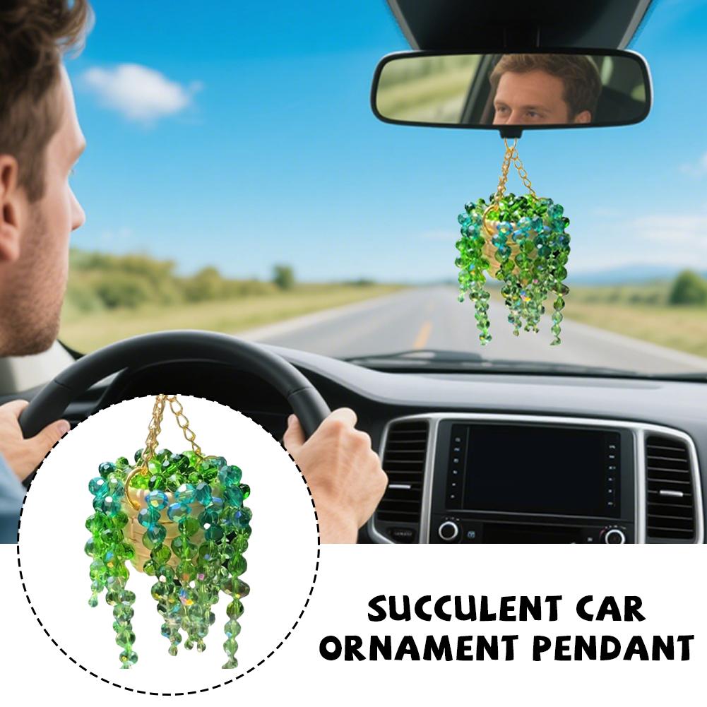 Ornamento de Carro Artesanal c - Car Accessories Mirror Hanging avaliação e preço
