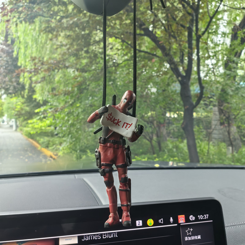 Marvel deadpool espelho retrov - Car Accessories Mirror Hanging avaliação e preço