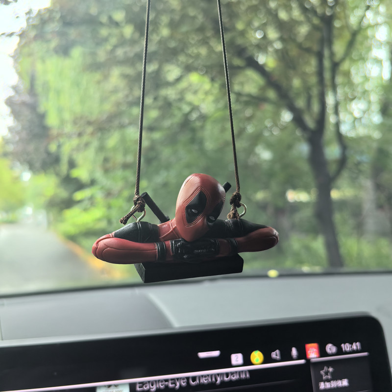 Marvel deadpool espelho retrov - Car Accessories Mirror Hanging avaliação e preço