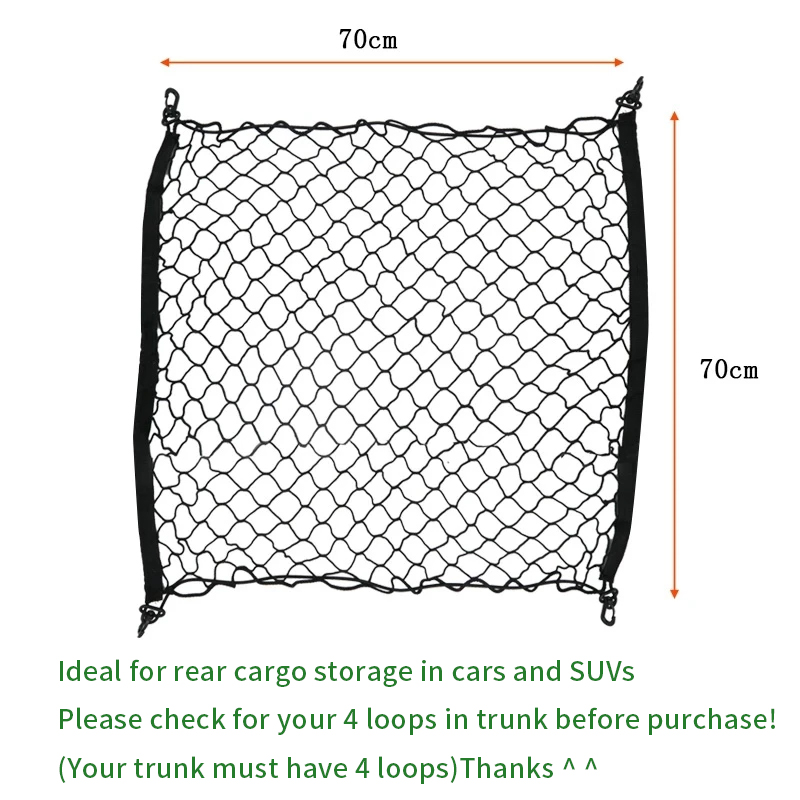 Rede de porta-malas de carro,  - Car Cargo Net Trunk avaliação e preço