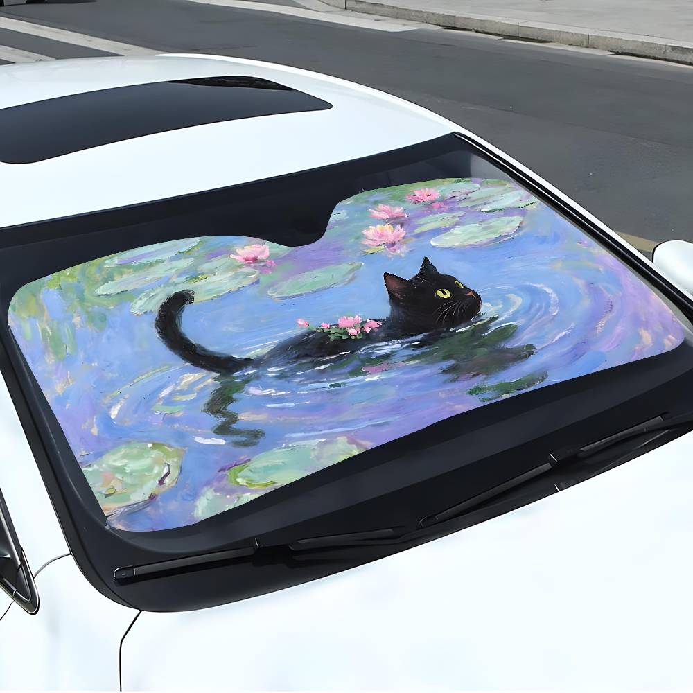 Gato dos desenhos animados em  - Car Accessories Window avaliação e preço